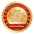 2024 InvestmentNews Best Places to Work for Financial Advisors 2024 E-Medal row height 120